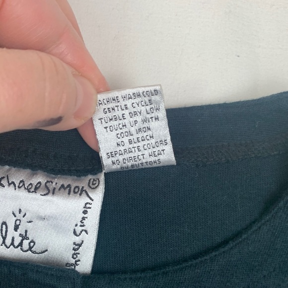 Michael Simon lite size large Colorful Floral Embroidered Cardigan - Picture 6 of 10